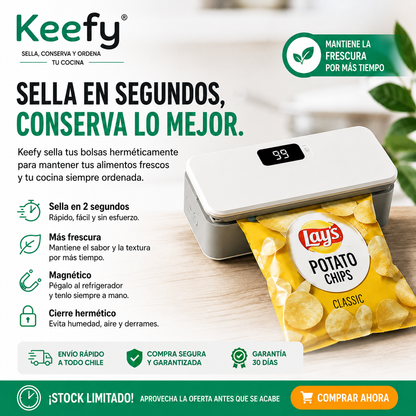 Sellador de bolsas - Keefy